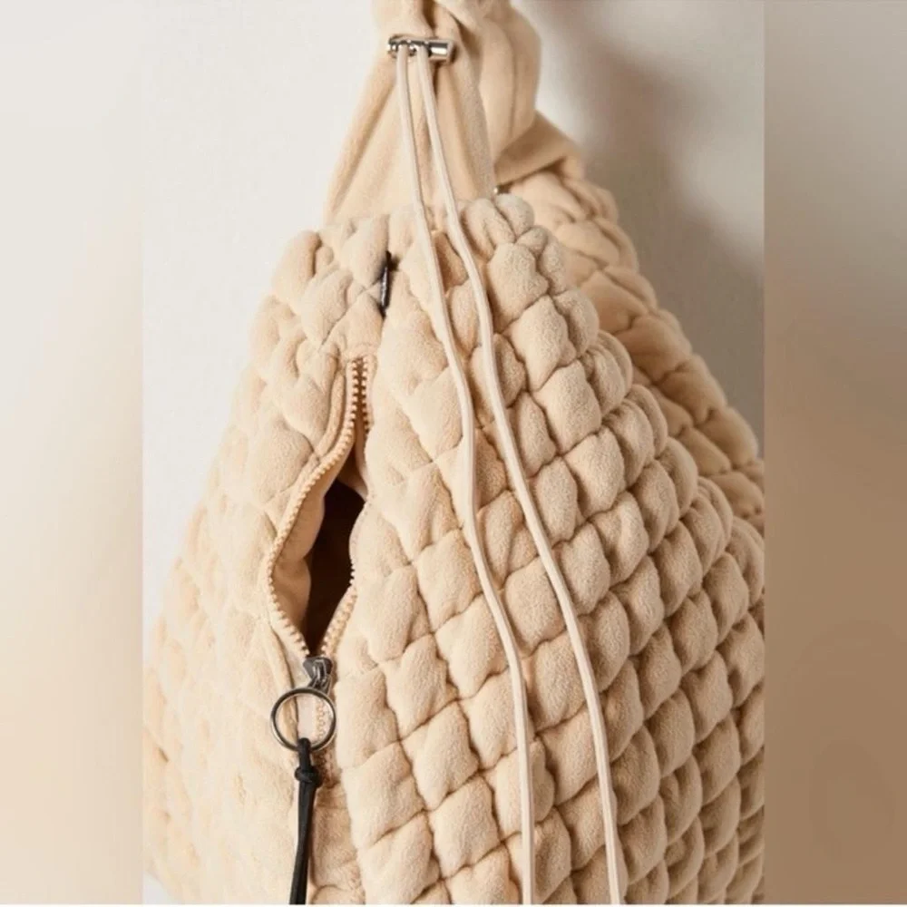 Free People Movement Pucker Up Fleece Carryall Bag